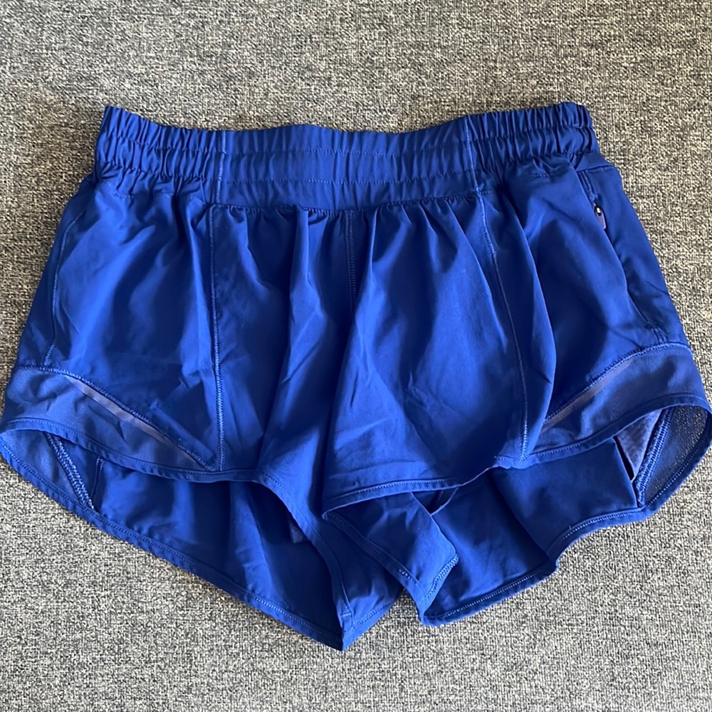 Royal blue hotty hot shorts size 6 regular